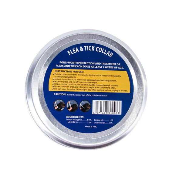 Natural Flea & Tick Collar – Long-Lasting Protection for Aussie Pets