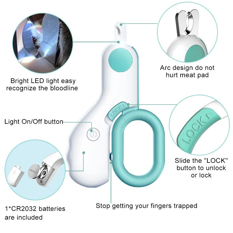 LED Pet Nail Clipper Australia β Safe & Easy Nail Care
