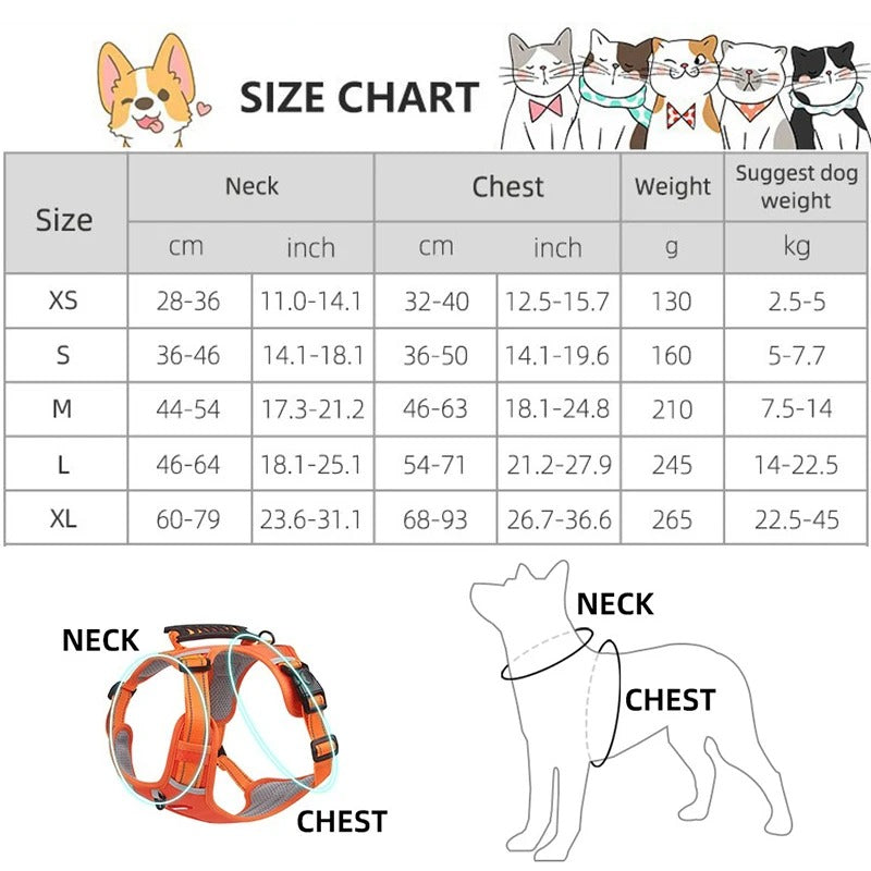EasyWalk Dog Harness Australia – No Pull & Reflective