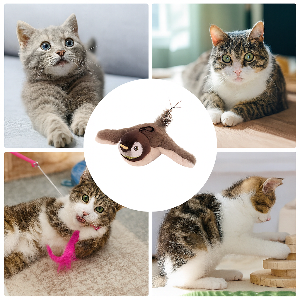Flutter Bird Cat Toy – Interactive Fun for Aussie Cats