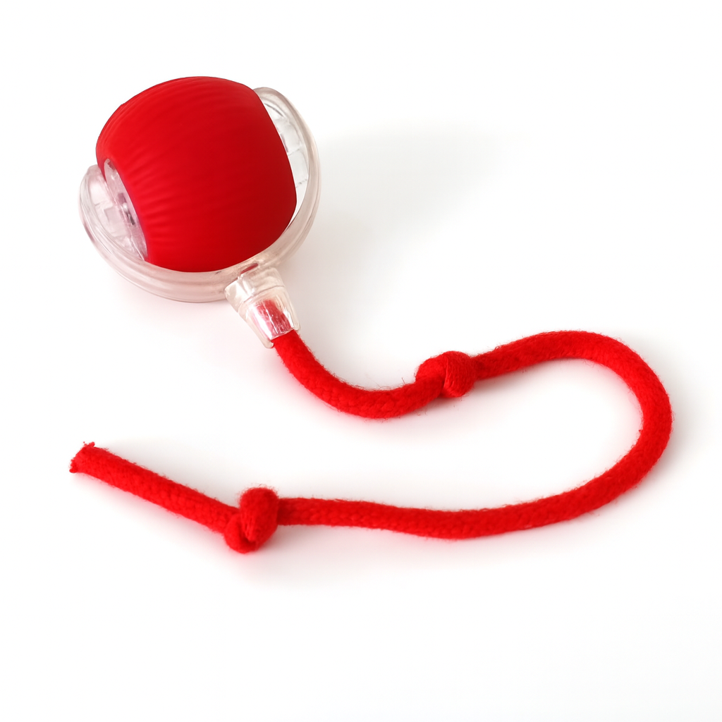 Cat Toy Ball with Tail – Interactive Fun for Aussie Cats
