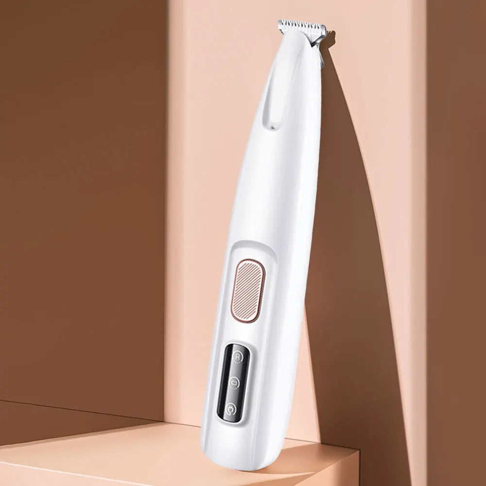Cordless Pet Paw Trimmer with LED – Grooming for Cats & Dogs