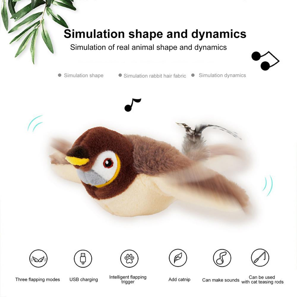 Flutter Bird Cat Toy – Interactive Fun for Aussie Cats
