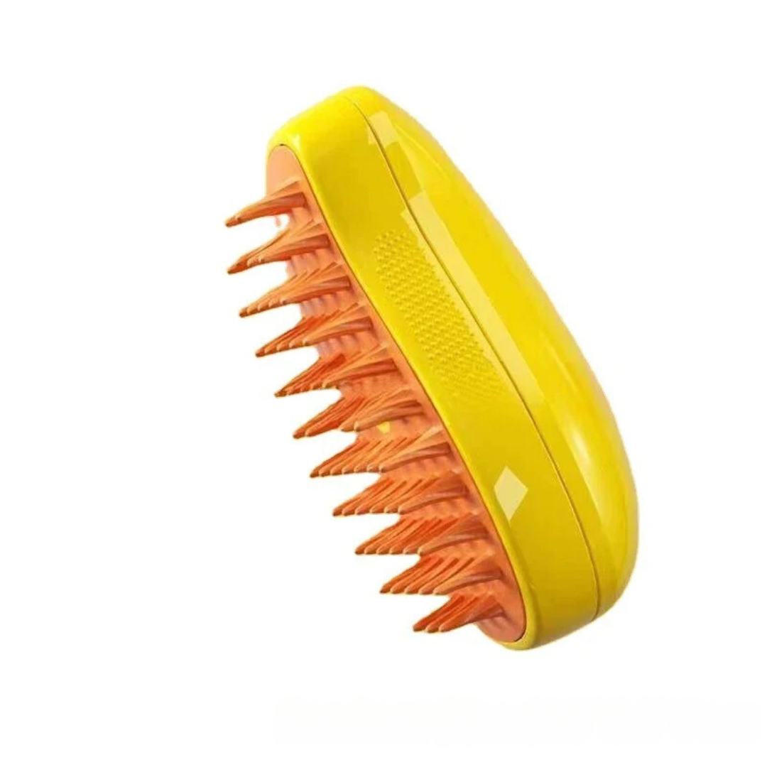 Pet Steam Brush – Easy Grooming for Aussie Cats & Dogs