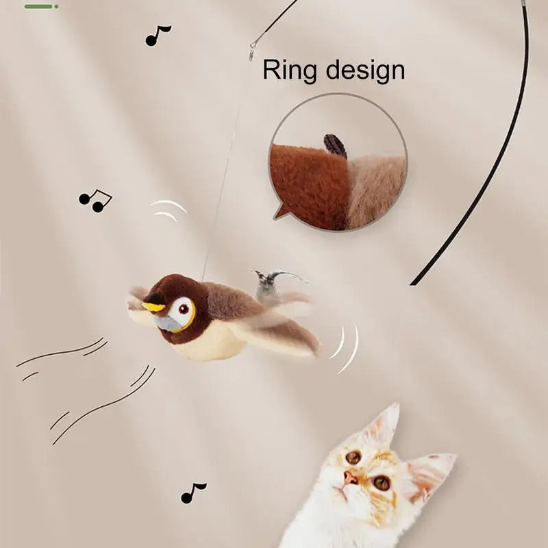 Flutter Bird Cat Toy – Interactive Fun for Aussie Cats